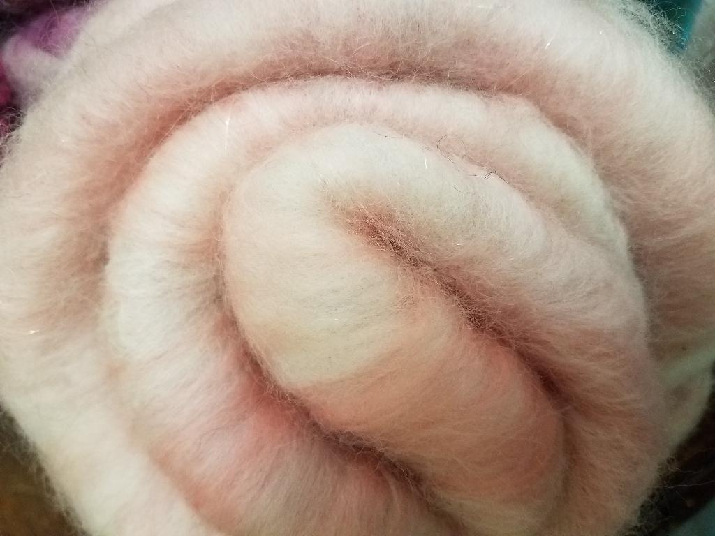 Bewitching Batts Hand Blended Art Batt - Sweet as pie - 4.2 ozs