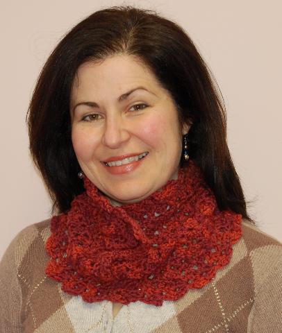 Lacy Up or Down Crochet Cowl Kit