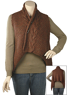 Pike Vest in Berroco Peruvia Free Pattern