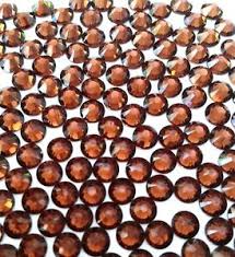 Swarovski Crystal Rhinestones 20ss Flatback in Smoked Topaz