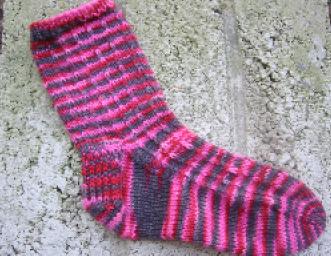 Tipsy Sock Pattern by Gina House