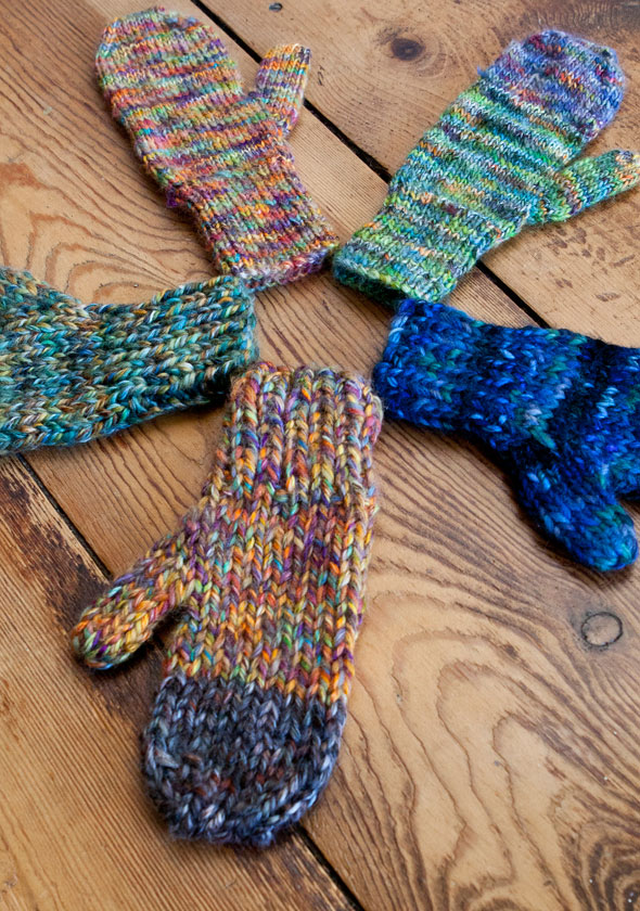 Berroco Free Pattern Woodhaven Mittens