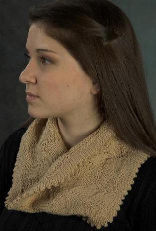 Picot Edge Cowl Pattern