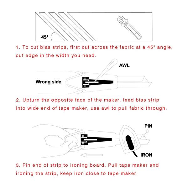 Bias Tape Maker Set