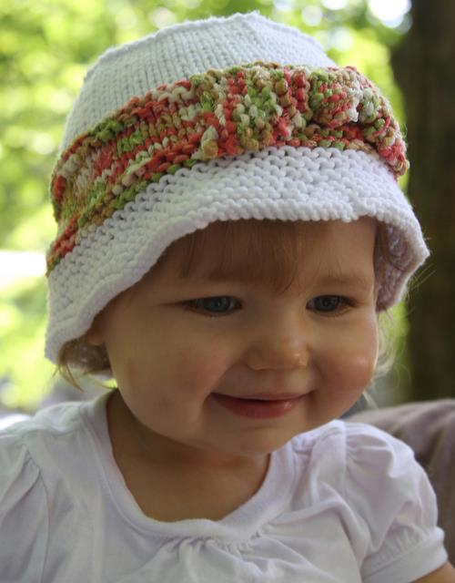 Summertime Hat Knitting Pattern by Tonia Barry