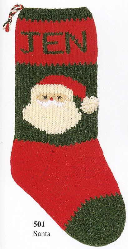 Old Fashioned Christmas Stocking Kits - #501 - Santas Face
