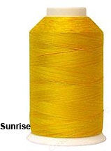 YLI 40/3 Variegated Machine Quilting Thread - 21V Sunrise