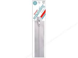14 inch (36 cm) - Coats Lightweight Separating Zipper - Natural