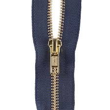 20 inch (50 cm) - Coats Reversible Separating Metal Zipper - Navy