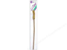 18 inch (43 cm) - Coats Reversible Separating Metal Zipper - White