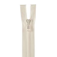 09 inch - Coats Sport Closed Bottom Zipper - Natural